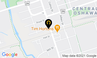 Sleep Inn Oshawa in Oshawa map
