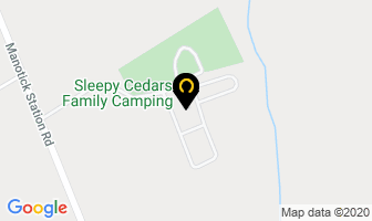 Sleepy Cedars Family Camping in Guelph map