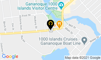 Sleepy Hollow Bed & Breakfast in Gananoque map
