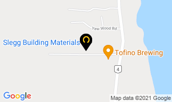 Slegg Building Materials in Tofino map