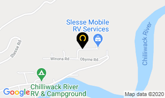 Slesse Mobile R V Services Yvonne's Enterprises in Chilliwack map