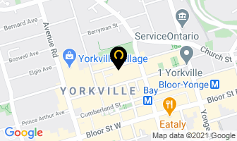 Slick Wax Bar in Orillia map