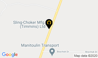 Sling Choker Mfg (Timmins) Ltd in Steinbach map