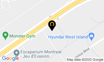 Smardt Inc in Dorval map
