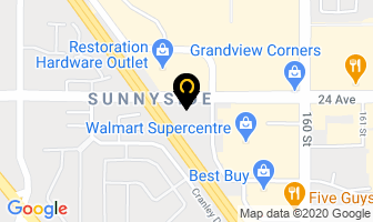 Smile Restoration Dental Lab in Surrey map