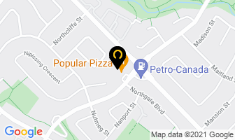 Smileton Dental in Brampton map