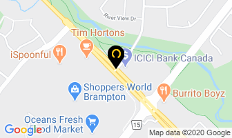 Smileworks Orthodontics Dr Mark Rosenblatt in Brampton map