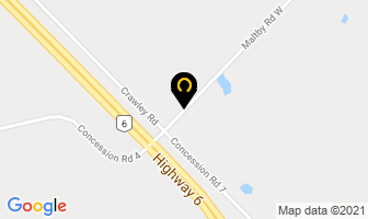 Smith & Weisz Poultry Veterinary Services in Guelph map