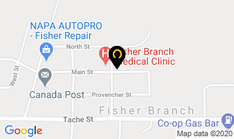 Smith's Autotech in Fisher Branch map