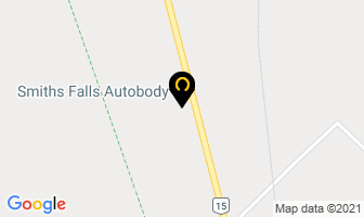 Smiths Falls Autobody in Rideau Ferry map