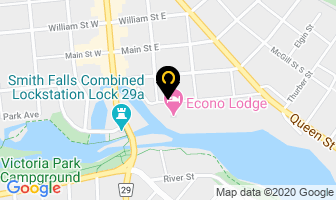 Smiths Falls Laundromat in Montreal map