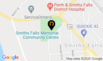 Smiths Falls Memorial Community Centre in Montreal map