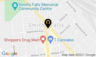 Smiths Falls Public Library in Montreal map