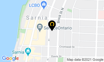 Smithwood Floors in Sarnia map