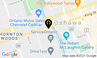 Smoke Rush in Oshawa map
