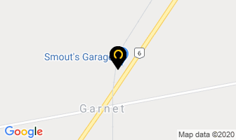 Smout's Garage in Hagersville map