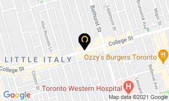Snakes & Lagers in Toronto map