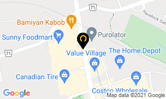 Snaps Fitness 24 7 in Markham map