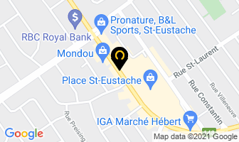 Snc Lavalin Profac Inc in Saint-Eustache map