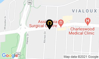 Snider Podiatry Clinic in Winnipeg map