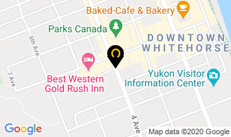 Snow Rodney A in Whitehorse map