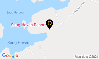 Snug Haven Resort in Port Carling map