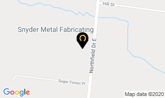 Snyder Metal Fabricating Ltd in Flin Flon map