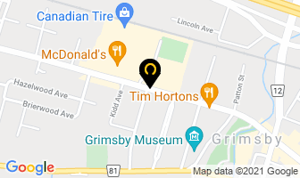 Sobeys in Grimsby map