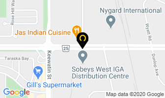 Sobeys West/iga Distribution Centre/warehouse in Winnipeg map