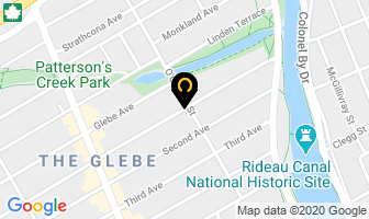 Sobriety House Inc Res in Ottawa map