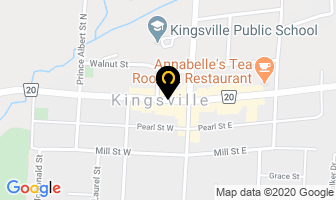 Social Life Dance in Kingsville map