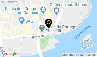 Sodexho Canada Inc in Gatineau map