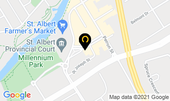 Solace Medical Clinic in St. Albert map