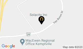 Solacity Inc in Kemptville map