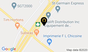 Solarium 2000 Inc in Drummondville map