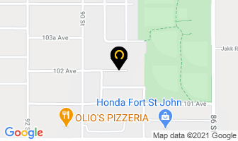 Soleful Healling Reflexology in Fort St. John map