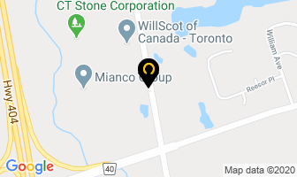 Solid Base Construction in Whitchurch-stouffville map