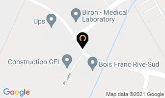 Solinov Inc in Brossard map