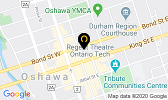 Solitary Studios in Oshawa map