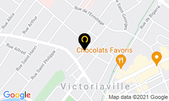 Solitude Myriam in Victoriaville map