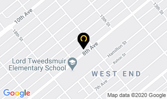Solution Appliance Service in New Westminster map