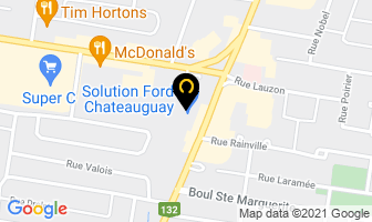 Solution Ford in Saint-Hyacinthe map