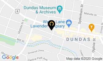 Solutions Hair Design in Hamilton map
