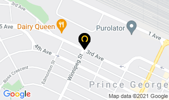 Solutions Staffing Inc in Prince George map