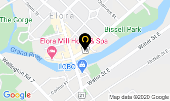 Somethin' Fishee in Elora map