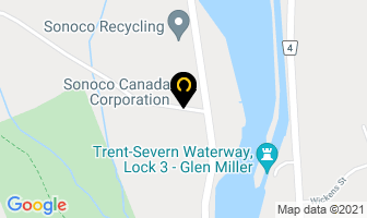 Sonoco Canada Corporation in Quinte West map