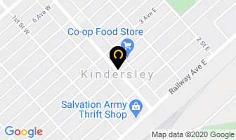 Sonshine Kennels in Kindersley map