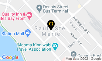Soo Greyhounds in Sault Ste. Marie map