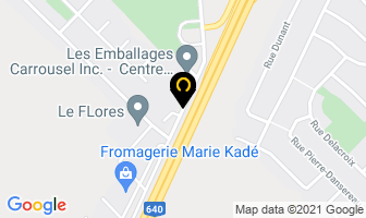 Sopar Cosmetics Inc in Boisbriand map