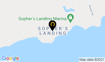 Sopher's Landing in Gravenhurst map